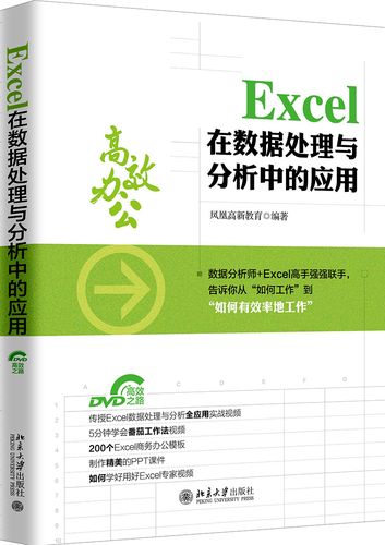 正版圖書 excel 在數據處理與分析中的應用 計算機與互聯網 辦公軟件